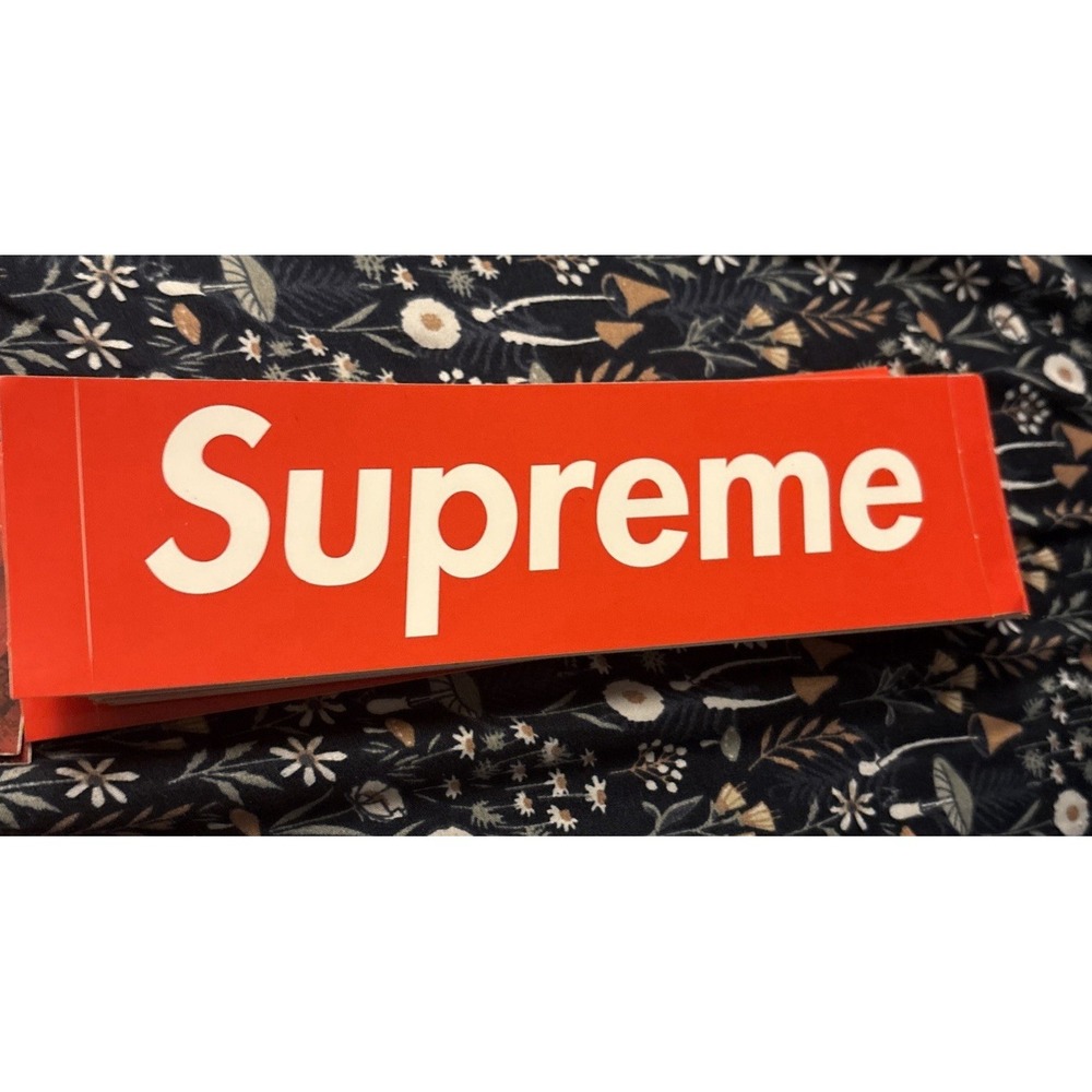 Supreme Red Box Logo Sticker 100% Authentic 3 PC